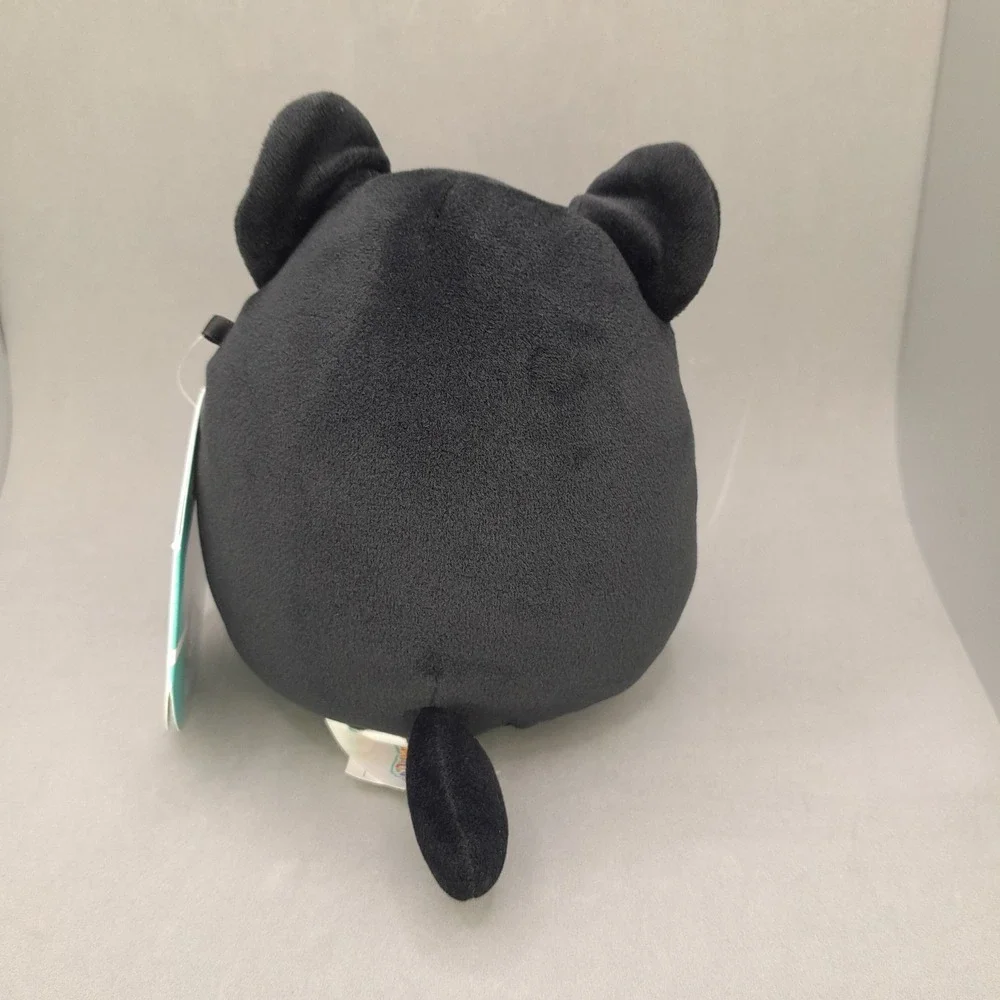 Squishmallows 5 Inch Monty the Boston Terrier Dog Black White Spotted Plush NWT